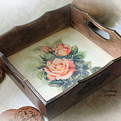 Для дома и интерьера handmade. Livemaster - original item Tray stand 
