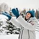 Шапка женская вязаная из мохера и шерсти зимняя теплая синяя тыковка. Шапки. STYLEX. Интернет-магазин Ярмарка Мастеров.  Фото №2