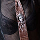 3D bow Tie made of genuine leather 'the Mask of the girl Pierrot'. Ties. newandw. My Livemaster. Фото №4