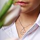Подвеска серебряная для гимнастки "Полет". Кулон. Sabira Jewelry. Ярмарка Мастеров.  Фото №5
