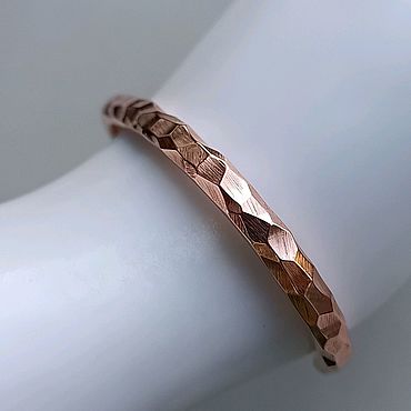 Украшения ручной работы. Ярмарка Мастеров - ручная работа Браслет медный. Handmade.