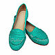 Women's moccasins from Python COZY. Moccasins. Exotic Workshop Python Fashion. Online shopping on My Livemaster.  Фото №2