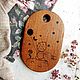 Разделочная доска из дуба рисунок на выбор. Разделочные доски. Ashwood store | товары для дома. Интернет-магазин Ярмарка Мастеров.  Фото №2