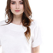 Одежда handmade. Livemaster - original item White linen blouse. Handmade.