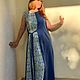 Платье из хлопка длинное. Платья. SVЭRO dress. Интернет-магазин Ярмарка Мастеров.  Фото №2
