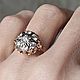 Винтаж: Золотое кольцо СССР с бриллиантами 1,04ct. Кольца винтажные. Золотые Украшения Эффи. Ярмарка Мастеров.  Фото №6