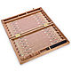 Order Backgammon: Backgammon medium 'Sailboat' 50. obsigift. Livemaster. . Backgammon and checkers Фото №3