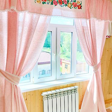 Купить готовые шторы на окна или под пошив в Минске - цены, фото