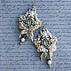 Серьги "Jonquil matt". Серьги классические. Дарья Берёзкина. Ярмарка Мастеров.  Фото №5