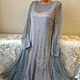 Order A-line dress 'North Star-2', midi. hand knitting from Galina Akhmedova. Livemaster. . Dresses Фото №3