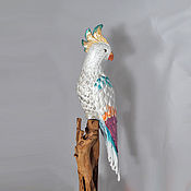 Для дома и интерьера handmade. Livemaster - original item Ceramic parrot. Handmade.