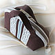 Boho cosmetic bag 'Chocolate'. Beauticians. Natali - travel cosmetic bags. Online shopping on My Livemaster.  Фото №2