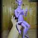  Инкуб или Суккуб авторская бжд 3д печать 35 см. Шарнирная кукла. Zlata's fantasy dolls. Ярмарка Мастеров.  Фото №14