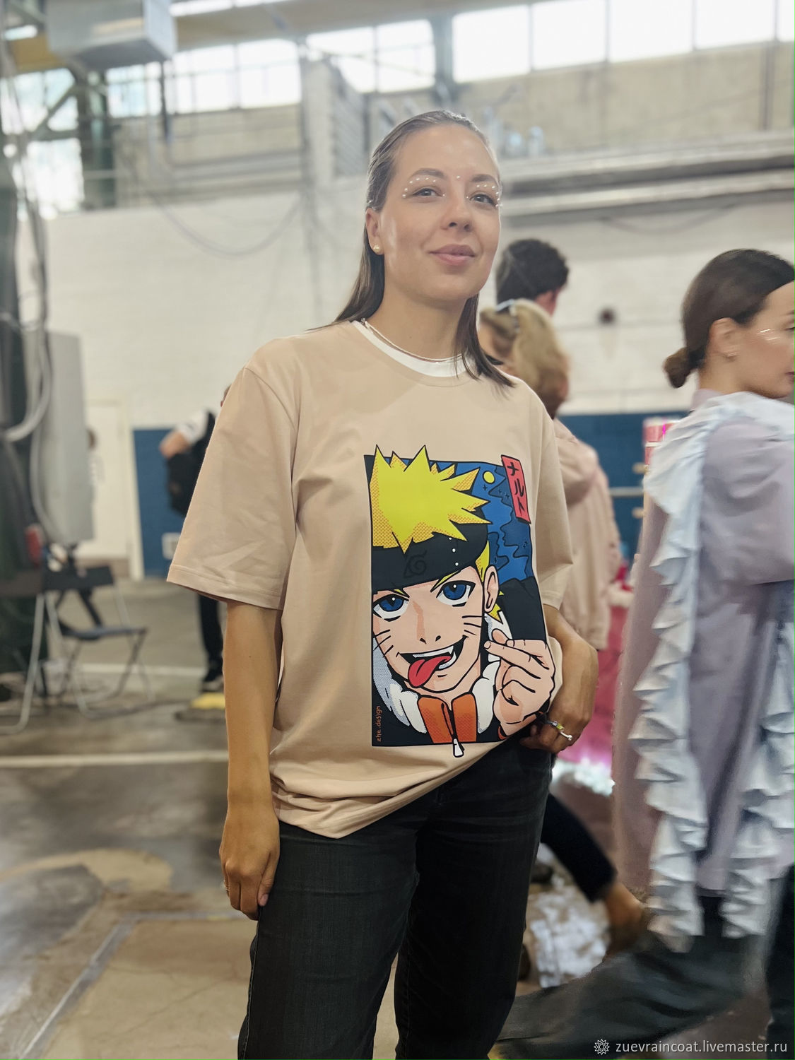 T-shirt Premium Unisex Oversize print Anime Naruto – купить на Ярмарке  Мастеров – THCRYCOM | T-shirts, St. Petersburg