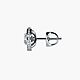 Заказать Серьги пусеты-трансформеры круглые с муассанитами MYSTERY EARRINGS. Obruchalkicom. Ярмарка Мастеров. . Серьги-пусеты Фото №3