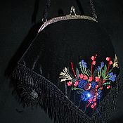 Сумки и аксессуары handmade. Livemaster - original item Handmade handbag with embroidery and fringe. Handmade.