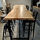 The bar counter made of beech slab. Tables. Mebel na zakaz U.LOFT. Online shopping on My Livemaster.  Фото №2