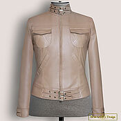 Одежда handmade. Livemaster - original item Shawkia jacket made of genuine leather/suede (any color). Handmade.