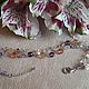 Серьги "Первоцветы"-1. Аметист, Цитрин, серебро. Серьги-пусеты. Tatyana's Jewelry for the soul. Ярмарка Мастеров.  Фото №8