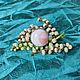 Кольцо с розовым перуанским опалом. Кольца. Karma-jewelry. Интернет-магазин Ярмарка Мастеров.  Фото №2