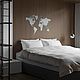 World map world Map Wall Decoration White 180h108, World maps, Moscow,  Фото №1