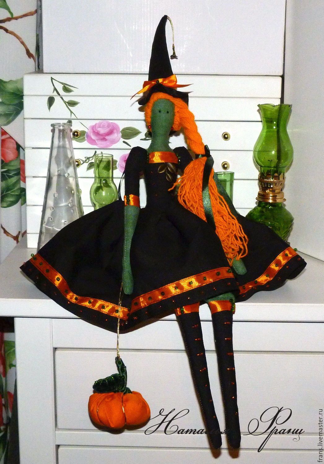 handmade witch dolls