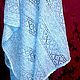 100% linen yarn Tippet 'boyar'. Wraps. Exclusive linen jersey from Elena. My Livemaster. Фото №6