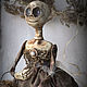 Скелет Миссис Chloe Chapman. Интерьерная кукла. Мир кукол Лоры Пинтсон. Ярмарка Мастеров.  Фото №5