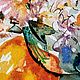 "Красные апельсины".Картина. Диана Маливани. Картины. Художник Диана Маливани. Ярмарка Мастеров.  Фото №5