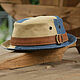 Летняя шляпа порк пай из хлопка PPH-43. Шляпы. Bluggae Custom Headwear. Ярмарка Мастеров.  Фото №4