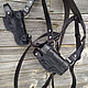 Shoulder holster for Colt 1911, mod.One. Souvenir weapon. Labour. My Livemaster. Фото №5