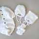Комбинезон детский, шапочка и пинетки. Комбинезоны детские. MELISSA for baby. Ярмарка Мастеров.  Фото №6