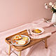 Столик для завтрака "Париж" с жемчужной заливкой. Кухонная мебель. Мастерская Клименко. Ярмарка Мастеров.  Фото №5