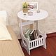 Doll rack table, doll format 1/12, Coffee table 1/6, Doll furniture, St. Petersburg,  Фото №1