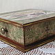 Iris        Шкатулка с ящиком. Шкатулки. Gifts'home. Ярмарка Мастеров.  Фото №4