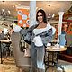 Джинсовая куртка с мехом песца. Куртки. YANA KRAFT BRAND. Ярмарка Мастеров.  Фото №6