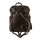 Women's backpack 'Cat Steampunk'. Backpacks. Pelle Volare. My Livemaster. Фото №4