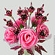 Order Bouquet 'Pomegranate Paradise' from pomegranate in a vase of onyx. irina-taranenko. Livemaster. . Flowers Фото №3
