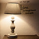 Lamp, 'Provence'. Table lamps. Zuli. Online shopping on My Livemaster.  Фото №2
