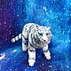 Голубой тигр. Интерьерная кукла. Dashiktoys. Ярмарка Мастеров.  Фото №6