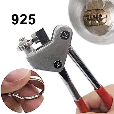 Материалы для творчества ручной работы. Ярмарка Мастеров - ручная работа Пломбиратор с клеймом 925 пробы. Handmade.