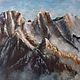 Mountain landscape 'Alps' oil painting 40h50 cm. Pictures. Kind paintings by Irina Belozerova. Online shopping on My Livemaster.  Фото №2