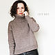 Sweater women's short. Sweaters. CUTE-KNIT by Nata Onipchenko. Online shopping on My Livemaster.  Фото №2