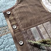 Одежда handmade. Livemaster - original item Vest quilted double 
