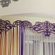 Double-layered openwork figured lambrequins. Curtains. Karnizshtor - Шторы для избранных  (Karnizshtor). My Livemaster. Фото №4