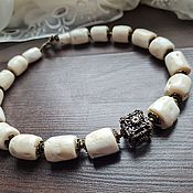 Украшения handmade. Livemaster - original item Ancient mechanics necklace made of coral.. Handmade.