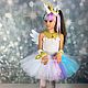 Costume Princess pony Celestia. Carnival costumes for children. Little Princess. My Livemaster. Фото №4