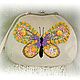 Bag handmade velour floral butterfly. Classic Bag. Of bags every day from Natalya. Online shopping on My Livemaster.  Фото №2