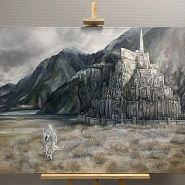 Pinterest | Lord of the rings, Minas tirith, Fantasy landscape