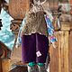 Баба-Яга сказочная текстильная ручной работы  , 50 см. Народная кукла. Ручной Лис. Ярмарка Мастеров.  Фото №6